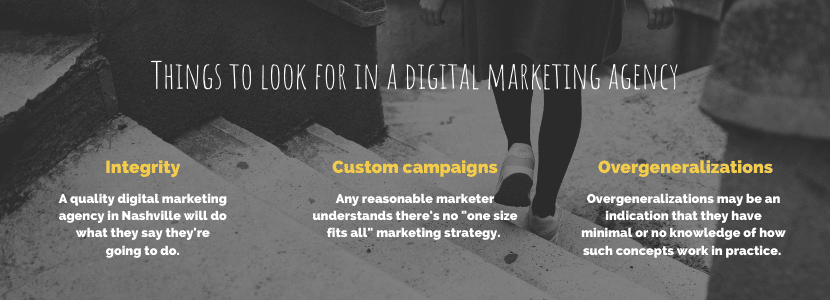 Things to look for in a digital marketing agencyThings to look for in a digital marketing agency