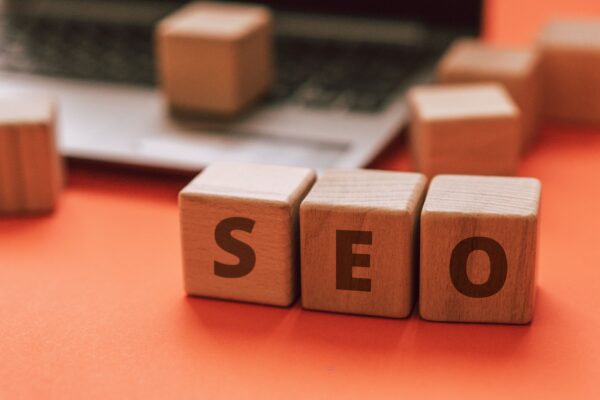 SEO wooden blocks of a local agency focusing on SEO cannibalization