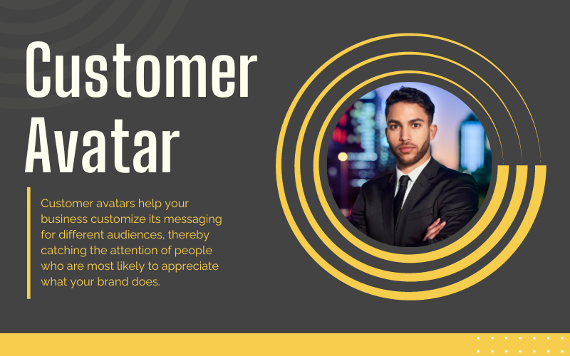 Customer avatars help your business customize its messaging for different audiences